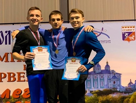 Легкоатлеты привезли медали с турнира в Смоленске