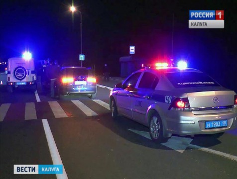 В Боровском районе на пешеходном переходе сбили женщину