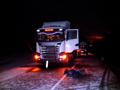 Фура насмерть сбила пешехода в Жуковском районе