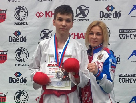 Калужский каратист завоевал «серебро» «Невского факела»