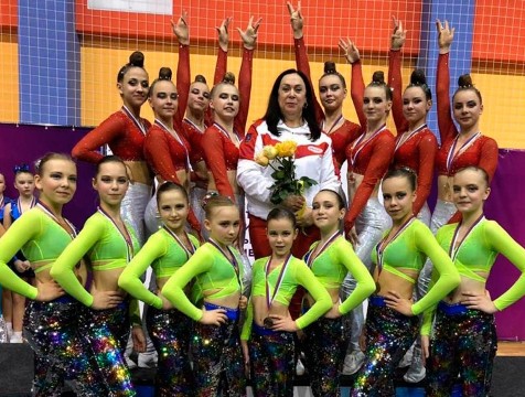 Калужанки привезли медали с соревнований по фитнес-аэробике