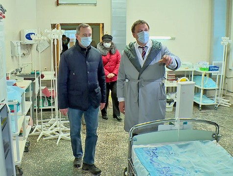 Шапша убедился в готовности «Сосновой рощи» принять «тяжелых» легочных пациентов