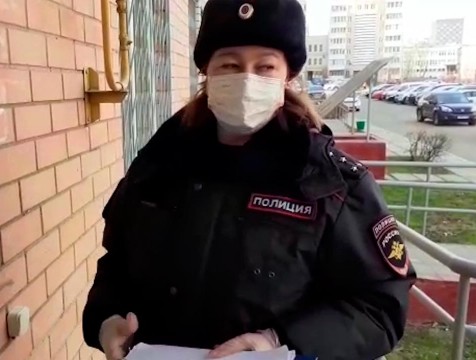 Полицейские могут допросить калужан, оказавшихся на улице во время карантина