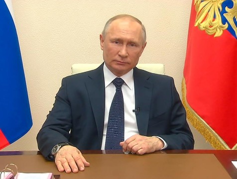 Путин продлил нерабочее время до 30 апреля