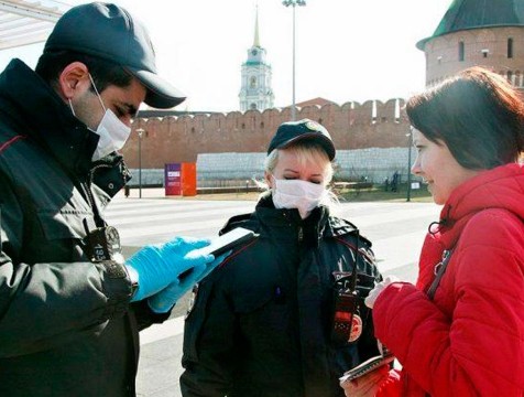 Казанскую набережную из-за карантинных мер закрыли в Туле