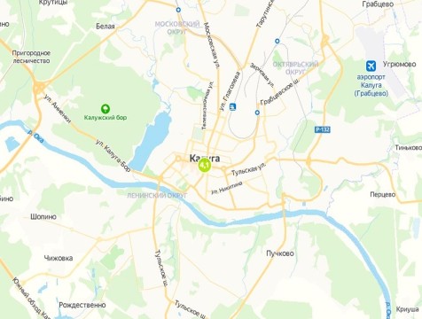 Индекс самоизоляции калужан достаточно высокий