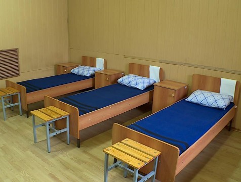На сборном пункте комиссариата создали пост термометрии и изолятор