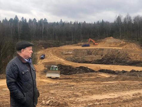 Артамонов оценил ход строительства Северного обхода Калуги