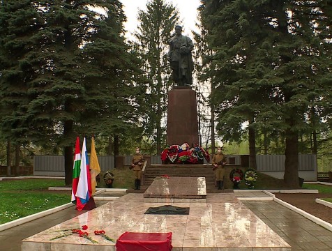 Эстафета Вечного огня прошла в Калужской области