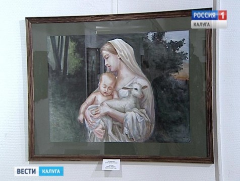 В Доме музыки открылась выставка работ учеников Калужского духовного училища