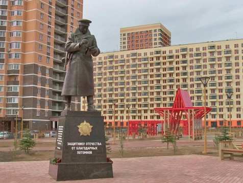 Сквер имени Михаила Краснопивцева открыли на Правобережье в Калуге