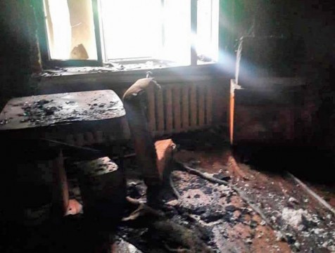 Следователи устанавливают обстоятельства гибели человека на пожаре