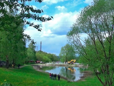 Пруд на улице Пухова в Калуге может стать парковой зоной