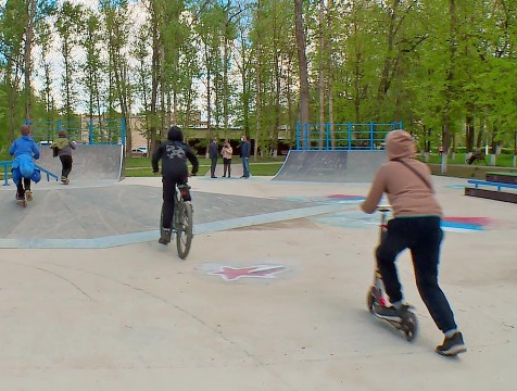 Скейт-парк появился в Товаркове