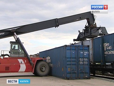 Третий поезд международного проекта «Новый шёлковый путь» прибыл в «Ворсино»