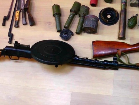 Оружие времен Великой Отечественной войны хранилось у жителя Жуковского района