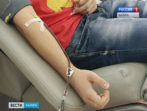 В Калуге открылась выставка, посвящённая истории донорства