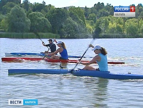 Первенство области по академической гребле прошло в Калуге