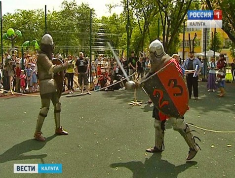 Рыцарский турнир прошёл в Калуге