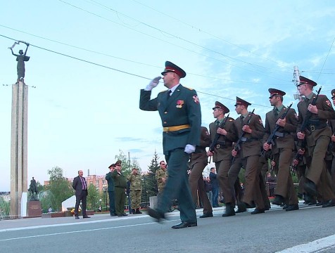 Из-за репетиции парада в Калуге перекроют площадь Победы