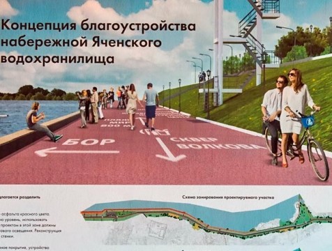 Второй этап реконструкции набережной Яченского водохранилища могут реализовать в 2020 году