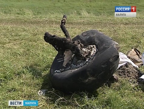Поисковики подняли со дна Угры обломки советского бомбардировщика ЕР-2