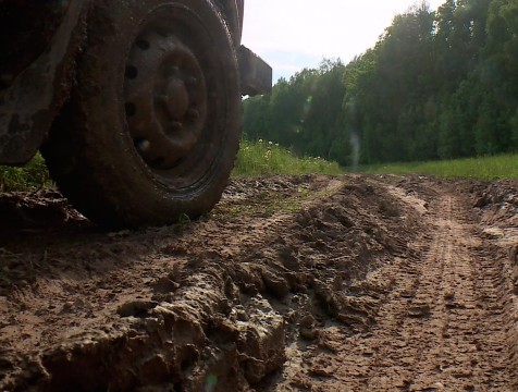 В селе Озерское отремонтируют единственную дорогу к храму