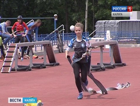 Товарищеские соревнования по пожарно-прикладному спорту прошли в Калуге