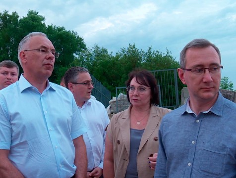 Шапша потребовал немедленно начать укрепление опорной стены музея истории космонавтики