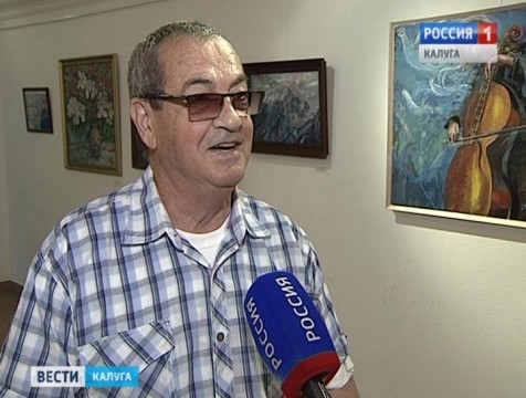 Выставка картин Александра Раффи открылась в Доме музыки