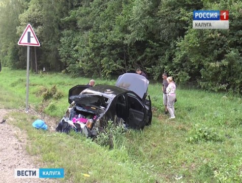 В Жуковском районе в ДТП пострадали двое детей