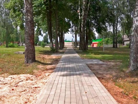 В «Село Бережки» Кировского района благоустроят сквер