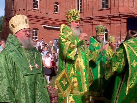 Память блаженного Лаврентия чудотворца почтили в Калуге