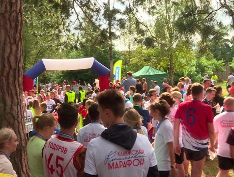 Участники «Космического марафона» финишировали в бору