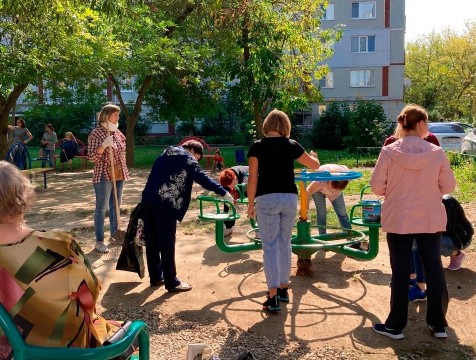 В Калуге стартовали осенние субботники, перенесенные с весны