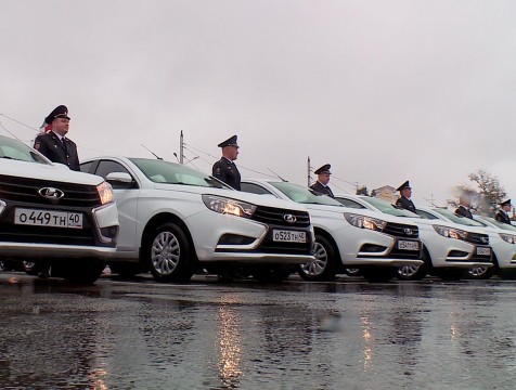 Полицейские региона получили новый служебный транспорт