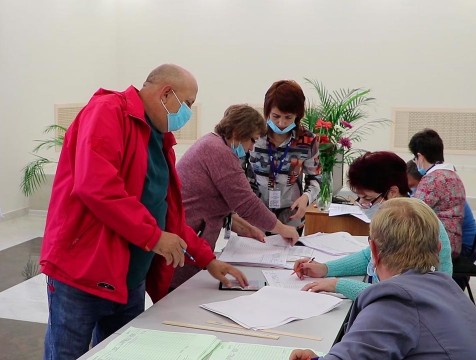 Жители Сухиничей решили не откладывать голосование на потом