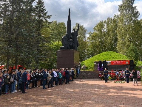В Калужской области отметила 77 годовщину освобождения от немецко-фашистских захватчиков