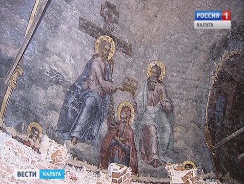 Выставку фотографий росписи Казанского храма открылась в Музее изобразительных искусств