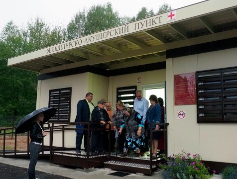 В деревне Григоровка открыли модульный ФАП
