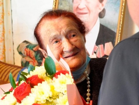 Ветеран войны Полина Королёва отметила 100-летний юбилей