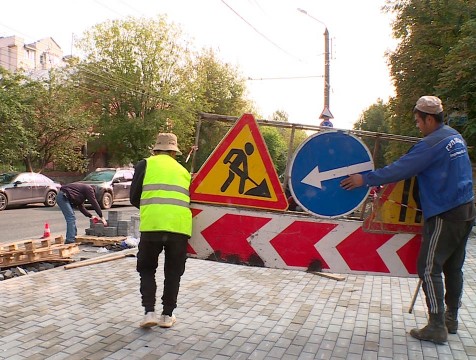 Работы по БКАД продолжаются на трёх улицах Калуги