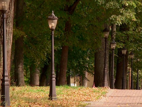 В Центральном парке культуры и отдыха Калуги меняют освещение