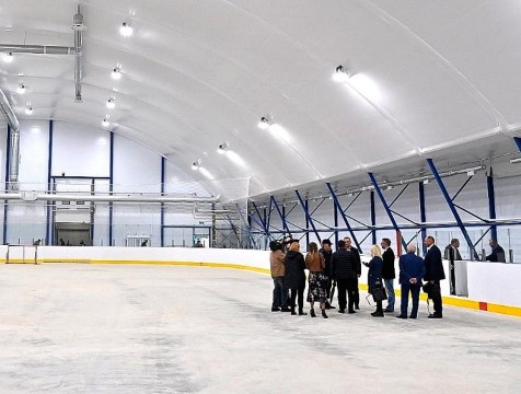 20 октября на кировской арене спортшколы «Лидер» начнется заливка льда