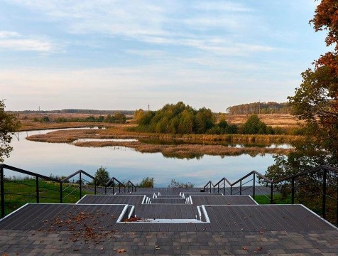 В Мещовске открылся парк на реке Турее