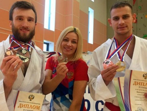 Два калужских каратиста завоевали пять медалей Чемпионата России
