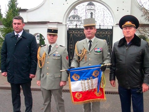 Французская делегация почтила память воинов, погибших в Малоярославецком сражении