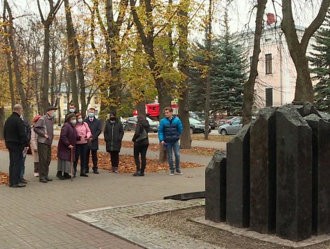 Память жертв политических репрессий почтили в Калуге