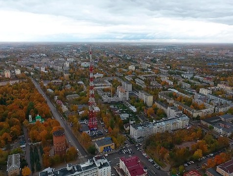 Калужская телебашня отмечает 63-летие