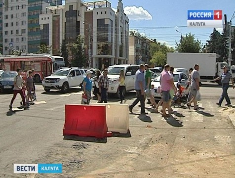 В Калуге ограничат движение из-за ремонта дорог